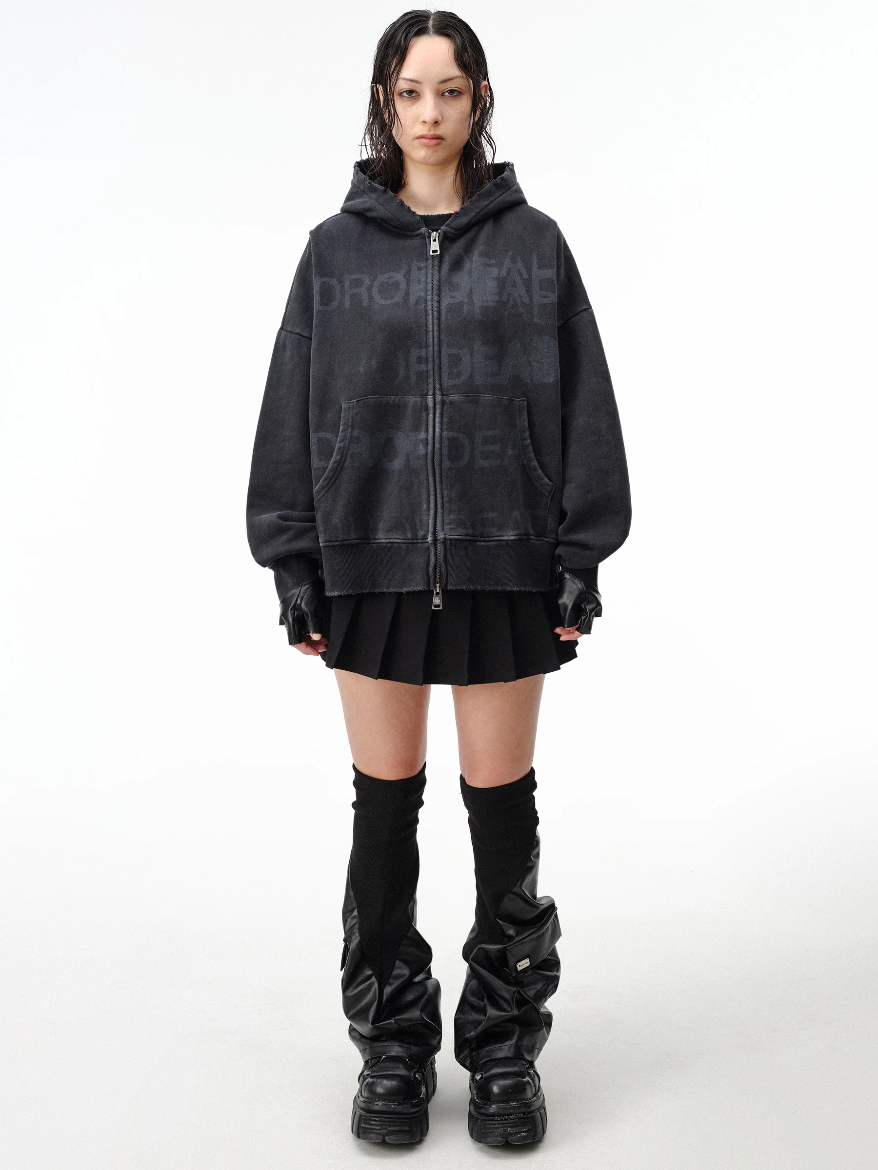 Stacked Zip-Up Hoodie - Image 15