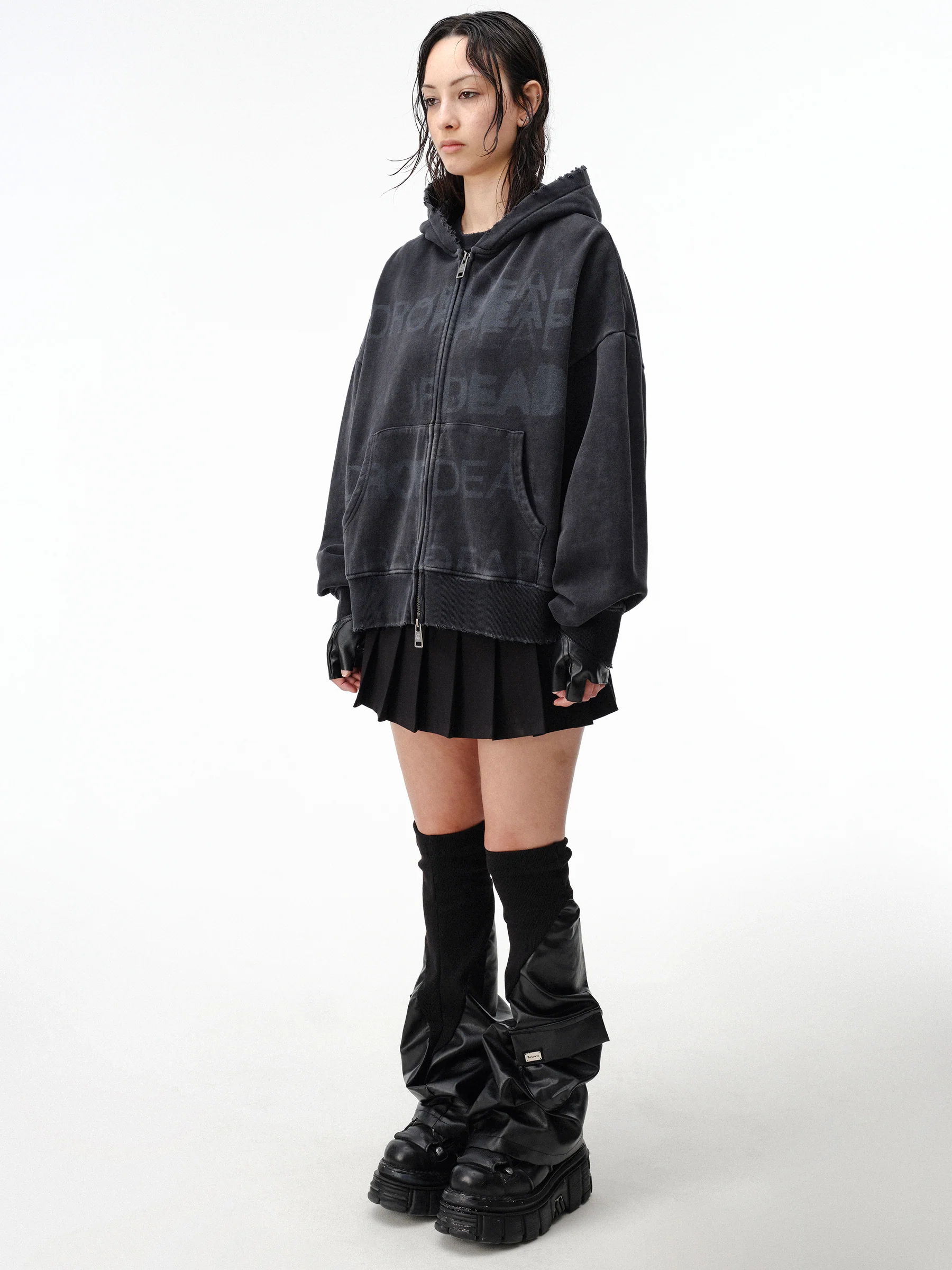 Stacked Zip-Up Hoodie - Image 16