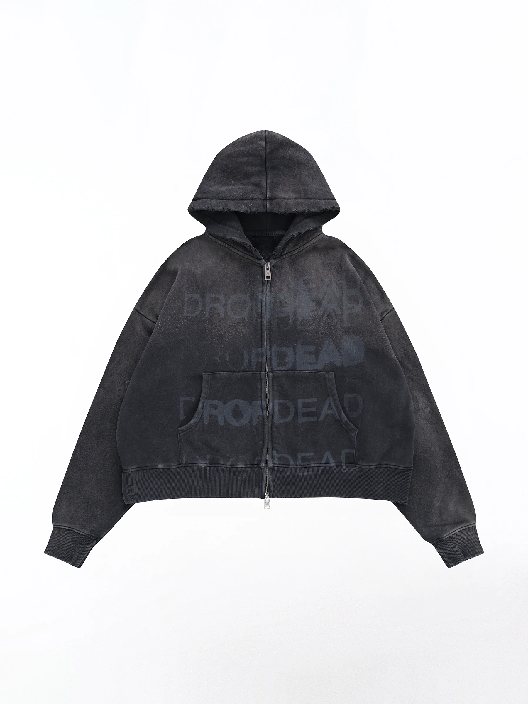 Stacked Zip-Up Hoodie - Image 3