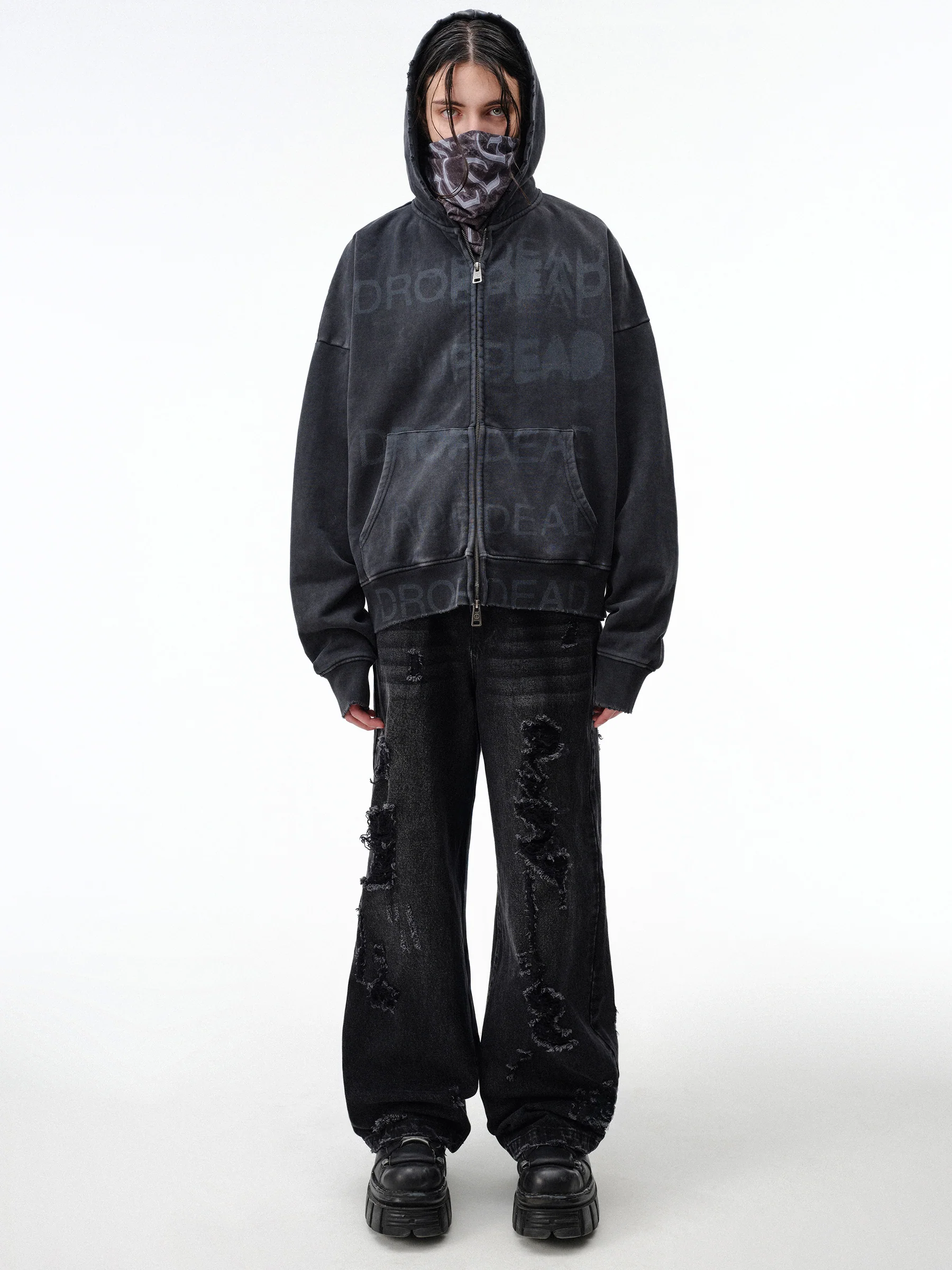 Stacked Zip-Up Hoodie - Image 6